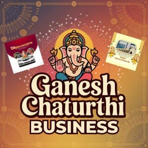 Ganesh Chaturthi Business templates
