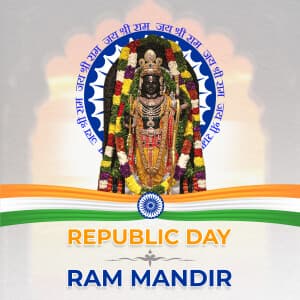Republic day X Ram mandir templates