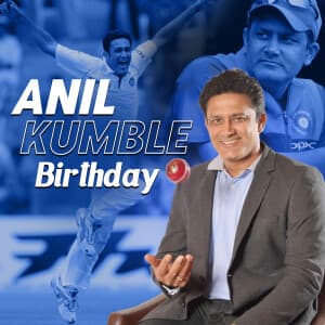 Anil Kumble Birthday