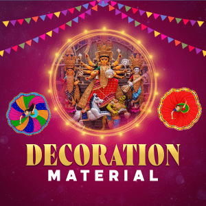 Navratri Decoration Material templates