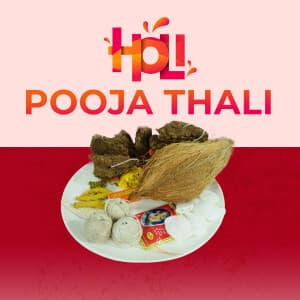 Holi Pooja Thali templates