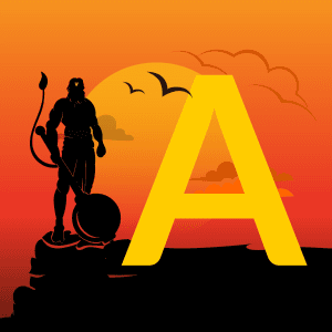 Hanuman Janmotsav - Basic Alphabet templates