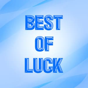 Best of Luck templates