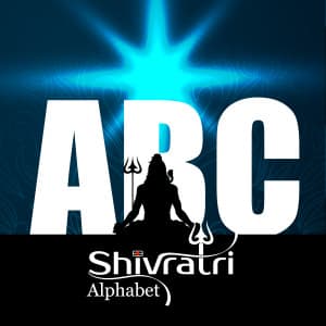 Shivratri Alphabet
