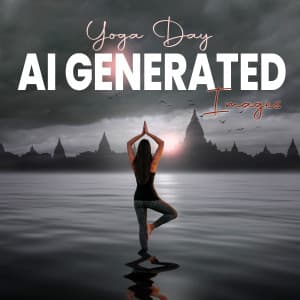 Yoga Day - AI Generated