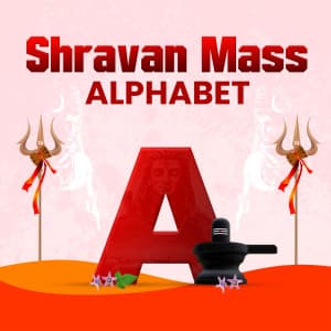 Shravan Maas Alphabet