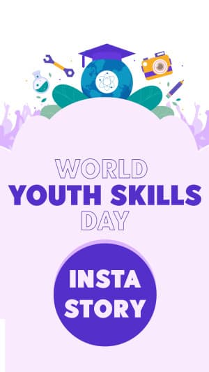 World Youth Skills Day Insta story