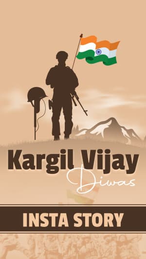 Kargil Vijay Diwas Insta Story templates