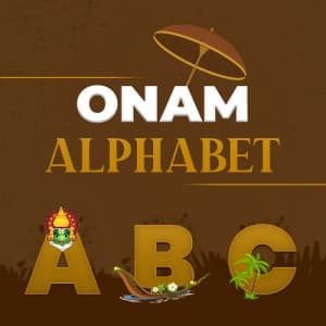 Onam Alphabet