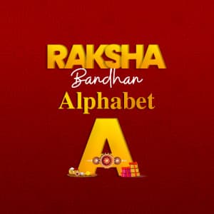 Raksha Bandhan Alphabet