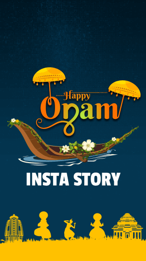 Onam Insta Story templates