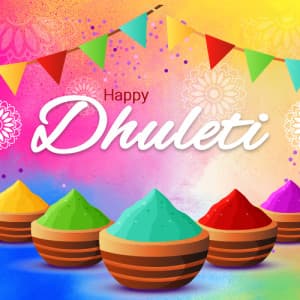 Happy Dhuleti templates