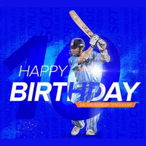 Happy Birthday | Sachin Tendulkar