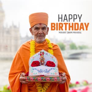 Mahant Swami Maharaj Birthday