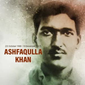 Ashfaqulla Khan Birth Anniversary