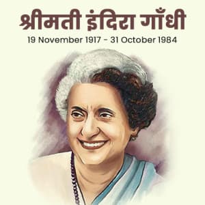 Indira Gandhi Jayanti templates