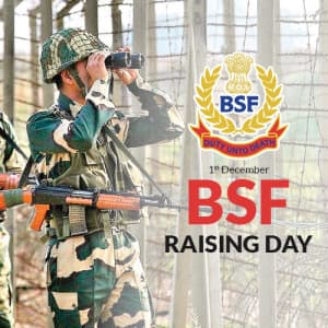 BSF Raising Day