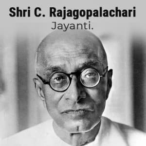 C. Rajagopalachari Jayanti