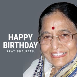 Pratibha Patil Birthday