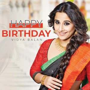 Vidya Balan Birthday