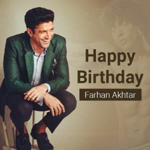 Farhan Akhtar Birthday