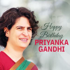 Priyanka Gandhi Birthday