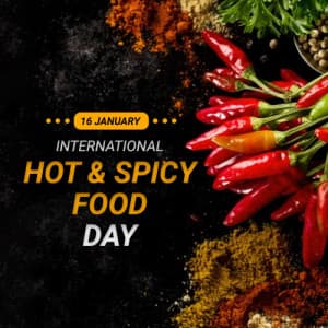 International Hot & Spicy Food Day