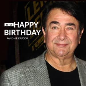 Randhir Kapoor Birthday