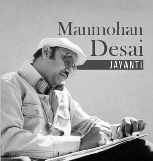 Manmohan Desai Jayanti