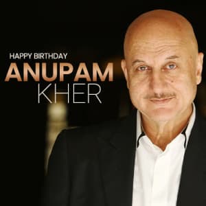 Actor Anupam Kher Birthday