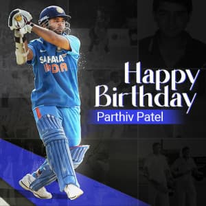 Parthiv Patel Birthday