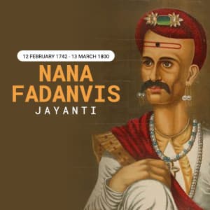 Nana Fadnavis Jayanti
