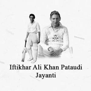 Iftikhar Ali Khan Pataudi Jayanti