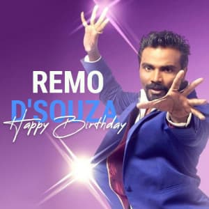 Remo D'Souza  Birthday