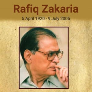 Rafiq Zakaria Jayanti