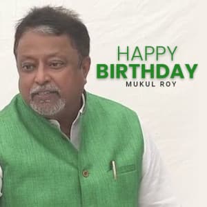 Mukul Roy Birthday