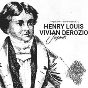 Henry Louis Vivian Derozio Jayanti
