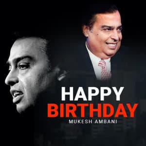 Mukesh Ambani Birthday