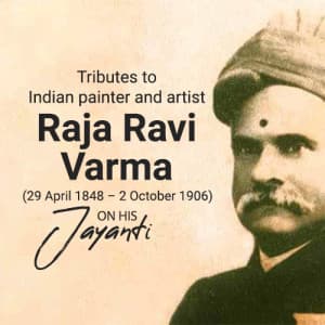 Raja Ravi Varma Jayanti