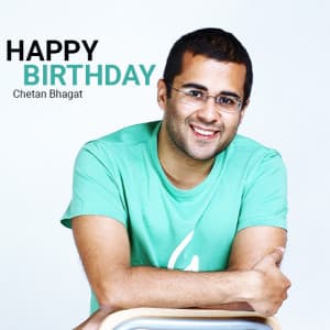 Chetan Bhagat Birthday