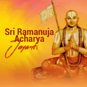 Sri Ramanuja Acharya Jayanti