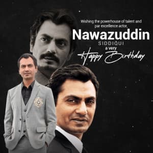 Nawazuddin Siddiqui Birthday