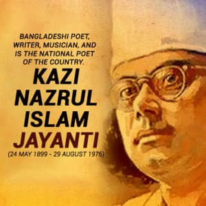 Kazi Nazrul Islam Jayanti