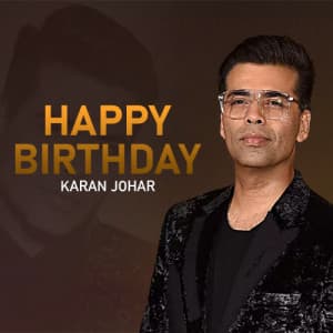 Karan Johar Birthday