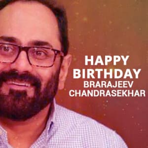 Rajeev Chandrasekhar Birthday