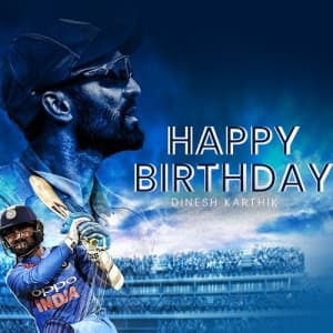 Dinesh Karthik Birthday