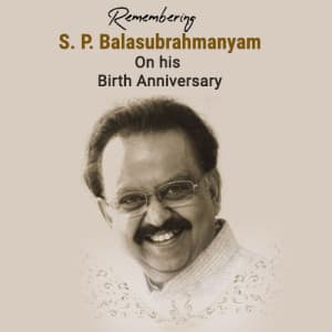 S. P. Balasubrahmanyam Jayanti
