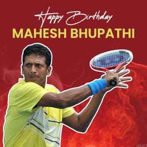 Mahesh Bhupathi Birthday