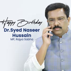 Syed Naseer Hussain Birthday