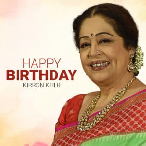 Kirron kher birthday